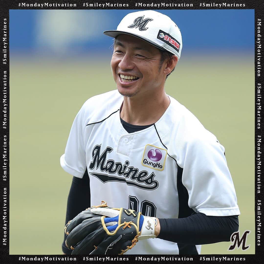 千葉ロッテマリーンズさんのインスタグラム写真 - (千葉ロッテマリーンズInstagram)「😁#SmileyMarines #MondayMotivation #chibalotte」10月26日 8時02分 - chibalotte