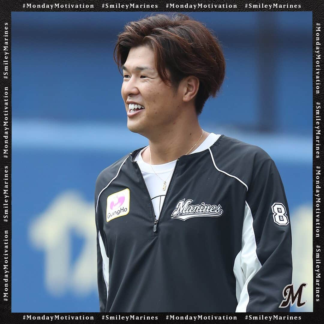 千葉ロッテマリーンズさんのインスタグラム写真 - (千葉ロッテマリーンズInstagram)「😁#SmileyMarines #MondayMotivation #chibalotte」10月26日 8時02分 - chibalotte