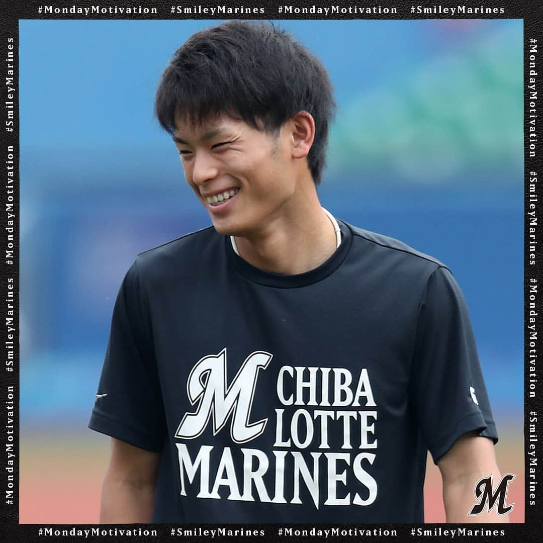 千葉ロッテマリーンズさんのインスタグラム写真 - (千葉ロッテマリーンズInstagram)「😁#SmileyMarines #MondayMotivation #chibalotte」10月26日 8時02分 - chibalotte