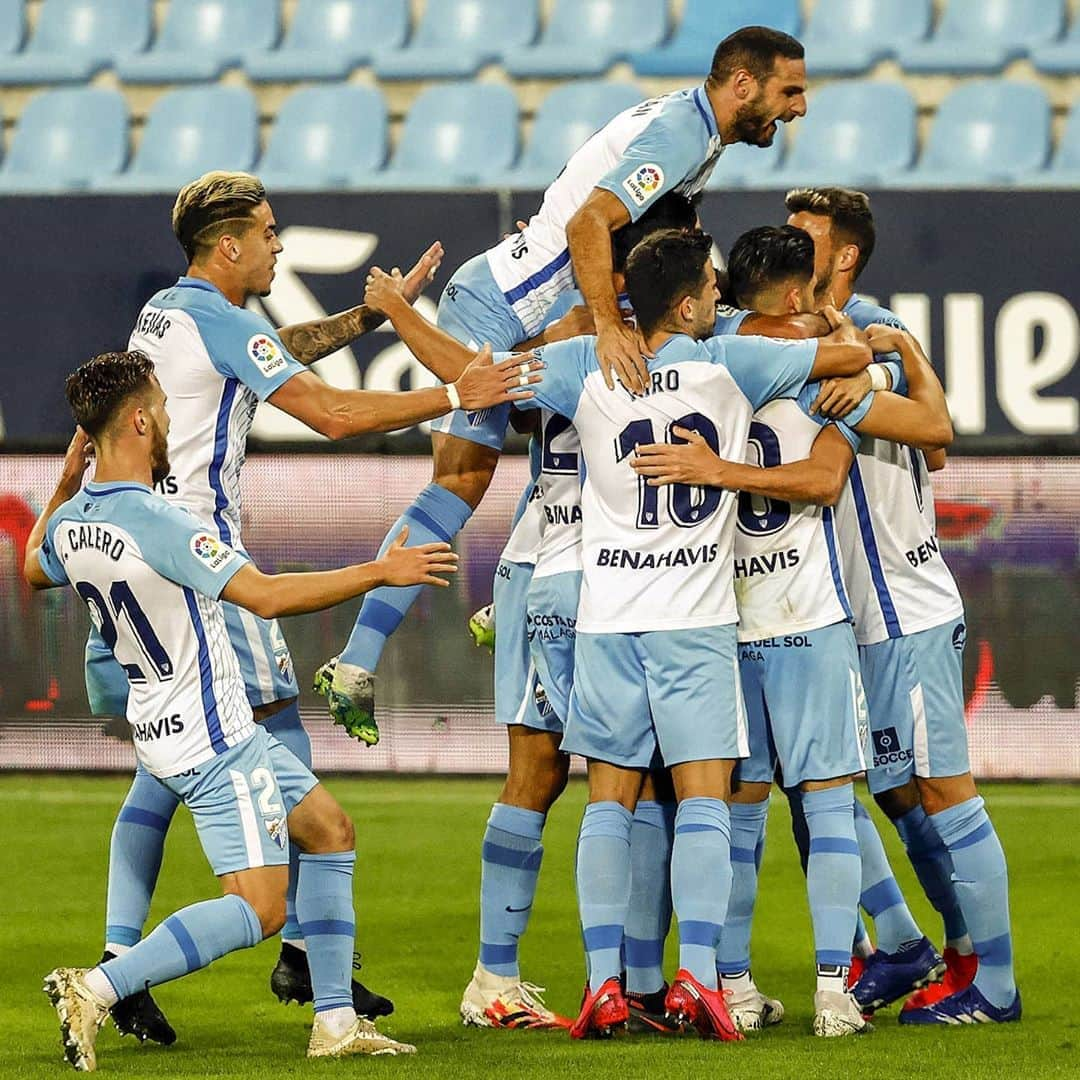 マラガCFさんのインスタグラム写真 - (マラガCFInstagram)「🗣 "Si no puedes ganar, asegúrate de no perder"  PD. El #MálagaCF sube un puesto y es 🔝4⃣ en #LaLigaSmartBank🥈  #MálagaMirandés⚽ #BuenasNoches😴」10月26日 8時05分 - malagacf