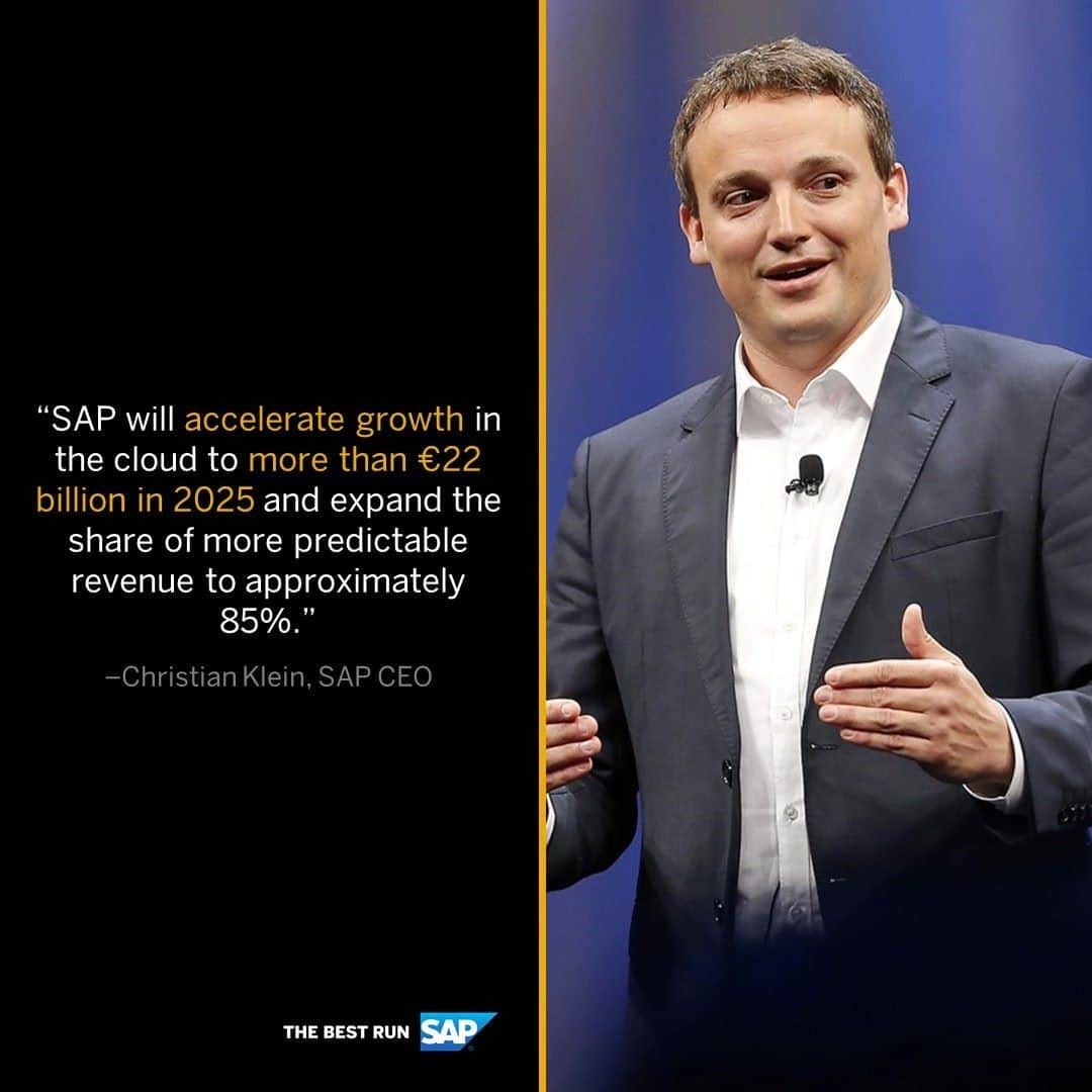 SAPさんのインスタグラム写真 - (SAPInstagram)「SAP 3Q Earnings Highlights: Strong double-digit growth in EPS and cash flow. Transition to cloud accelerates. Read more. http://sap.to/6171G75F3」10月26日 8時34分 - sap