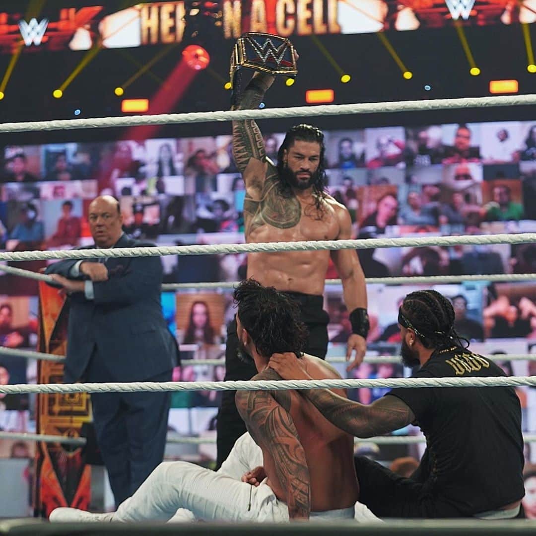 WWEさんのインスタグラム写真 - (WWEInstagram)「Behold your Tribal Chief, @romanreigns! #HIAC」10月26日 8時54分 - wwe