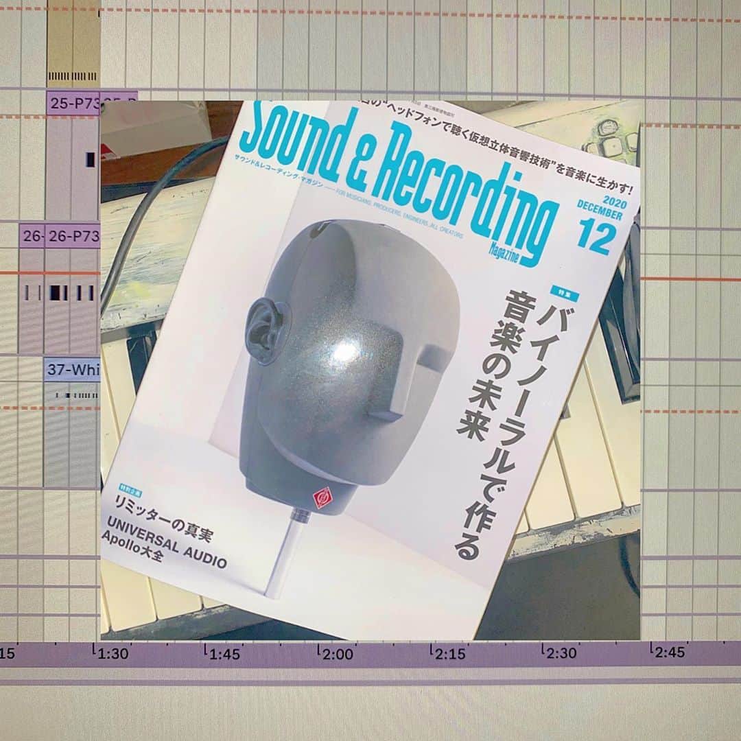 LISACHRISのインスタグラム：「Sound & Recording Magazineにてプラグインのレビューを書かせて頂きました。 とても為になる素敵な雑誌です。良かったらご覧になってみてください。」