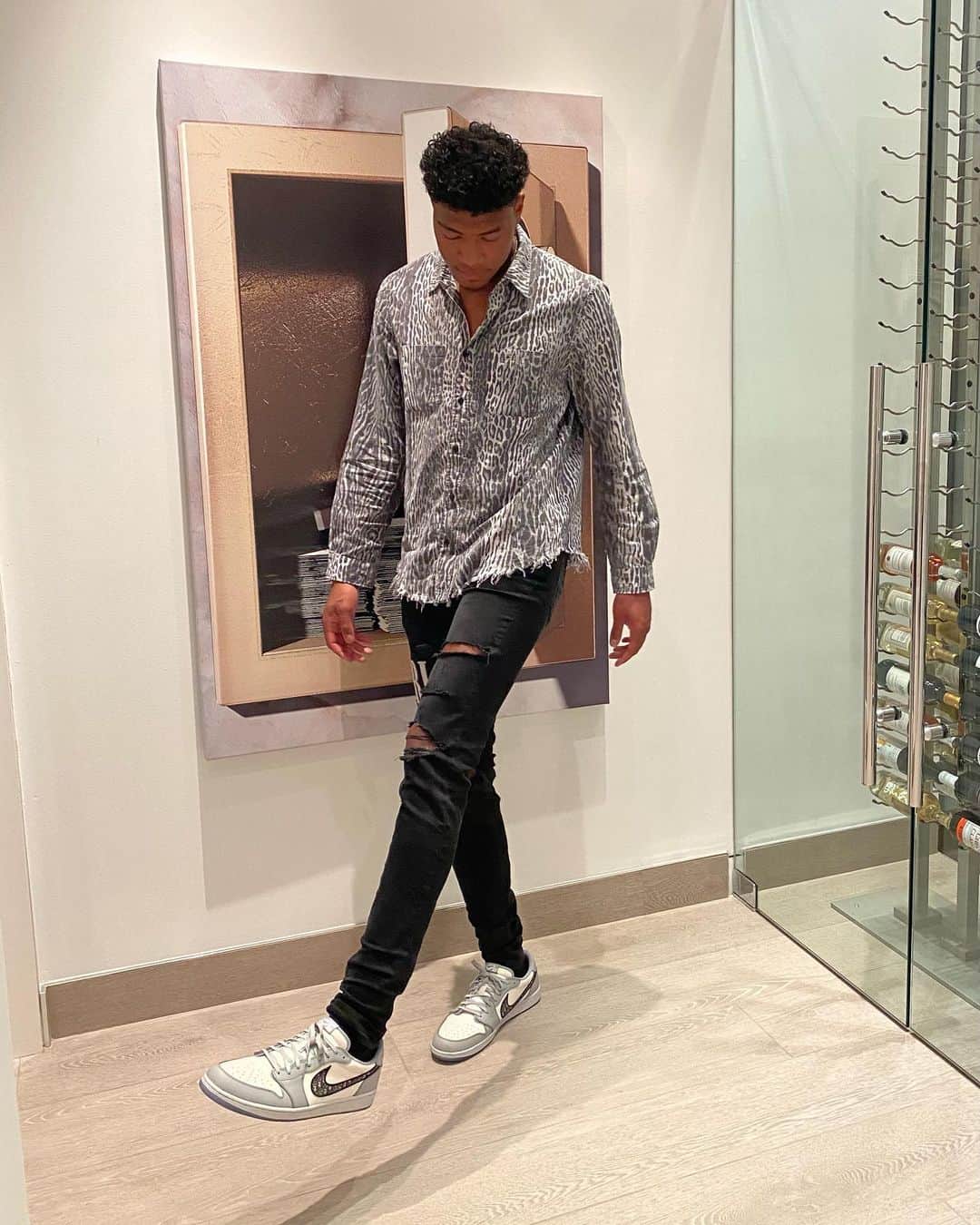 八村塁のインスタグラム：「🕳」