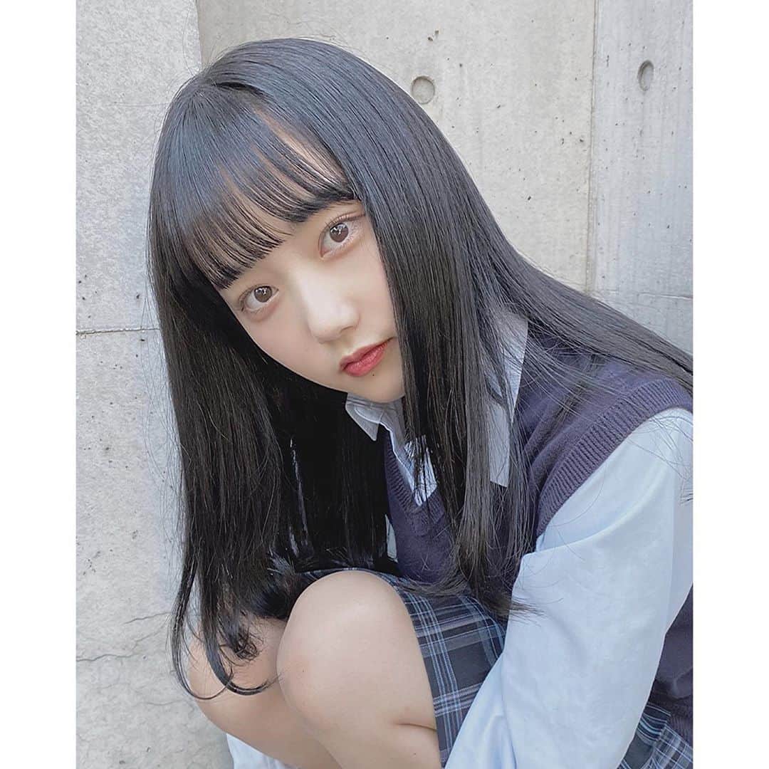田島櫻子さんのインスタグラム写真 - (田島櫻子Instagram)「黒髪になりました💇🏻‍♀️‪‪❤︎‬ かっしーさんありがとうございました＾＾」10月26日 23時10分 - sakurako219
