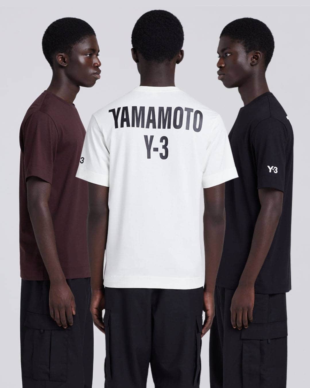 ワイスリーのインスタグラム：「Y-3 Graphic Tee. Y-3 Fall/Winter 2020 Collection. --- #adidas #Y3 #YohjiYamamoto Discover the collection at adidas.com/y-3」