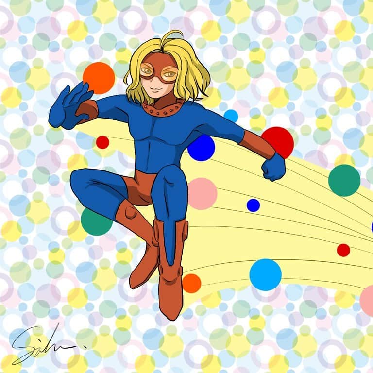 のインスタグラム：「#あなたの推しアメコミキャラ描きます企画 #MARVEL #スピードボール (#speedball )#マーベル #hero#MARVELhero #instapic #instadraw #アメコミ#手描き#pic#drawing  #japan#instadraw #marvelcomics #illustration#illustrator#art#drawing#artist#painting#artwork #cintiq #일러스트 #드로잉 #그림스타그램 #그림 #그림일기 #손그림」