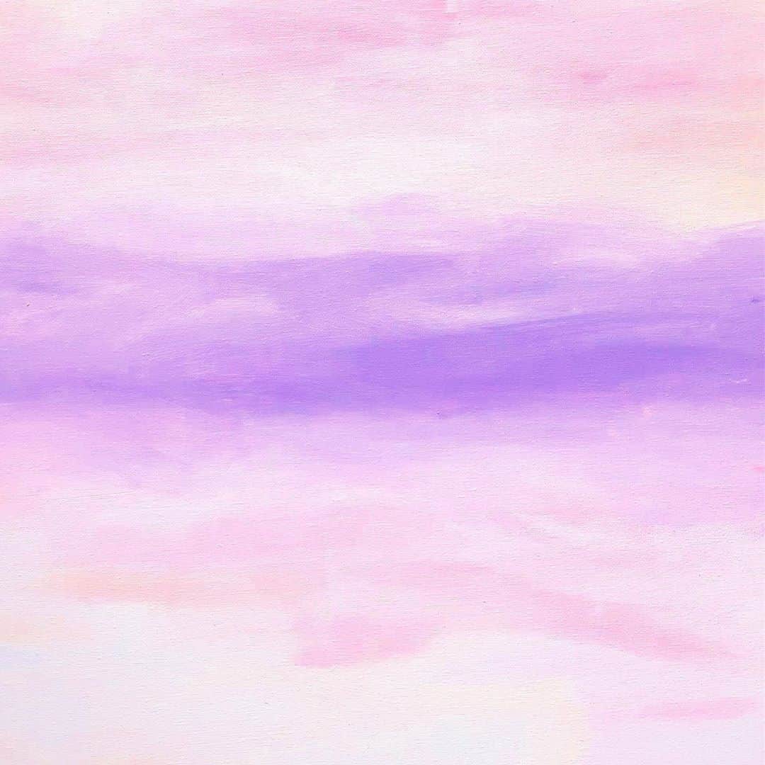 山崎美弥子さんのインスタグラム写真 - (山崎美弥子Instagram)「Painting of Ocean and Sky  海と空の絵。」10月26日 16時32分 - miyakoyamazaki
