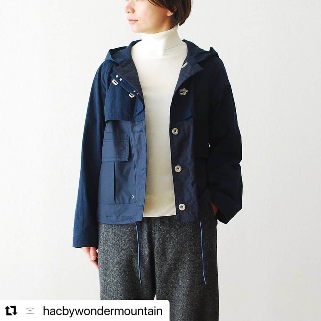 wonder_mountain_irieさんのインスタグラム写真 - (wonder_mountain_irieInstagram)「#Repost @hacbywondermountain with @make_repost ・・・ _ Nigel Cabourn WOMAN / ナイジェル ケーボン ウーマン “DECKWEAR BLOUSON” ￥49,500- _ 〈online store / @digital_mountain〉 https://www.digital-mountain.net/shopdetail/000000012272/ _ 【オンラインストア#DigitalMountain へのご注文】 *24時間注文受付 * 1万円以上ご購入で送料無料 tel：084-983-2740 _ We can send your order overseas. Accepted payment method is by PayPal or credit card only. (AMEX is not accepted)  Ordering procedure details can be found here. >> http://www.digital-mountain.net/smartphone/page9.html _ blog > http://hac.digital-mountain.info _ #HACbyWONDERMOUNTAIN 広島県福山市明治町2-5 2階 JR 「#福山駅」より徒歩15分 (水曜・木曜定休) _ #ワンダーマウンテン #japan #hiroshima #福山 #尾道 #倉敷 #鞆の浦 近く _ 系列店：#WonderMountain @wonder_mountain_irie _ #NigelCabournWOMAN #ナイジェルケーボンウーマン #NigelCabourn #ナイジェルケーボン」10月26日 17時43分 - wonder_mountain_