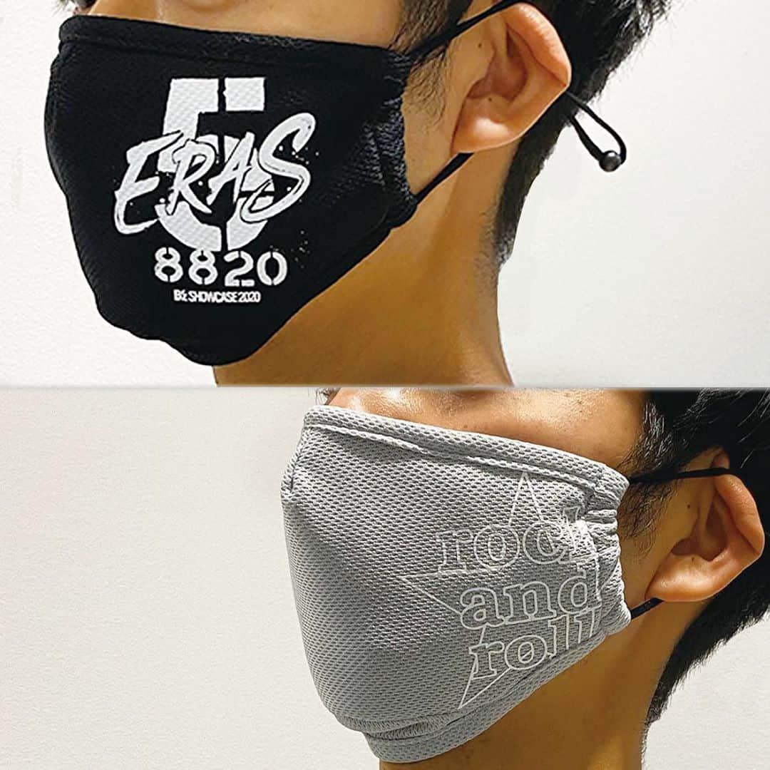 B’zさんのインスタグラム写真 - (B’zInstagram)「B’z SHOWCASE 2020 -5ERAS 8820- Official goods are out now!!  #Bz #5ERAS #goods #グッズ #チャリティー #チャリティーグッズ #ピンバッジ #マスク」10月26日 18時04分 - bz_official_insta