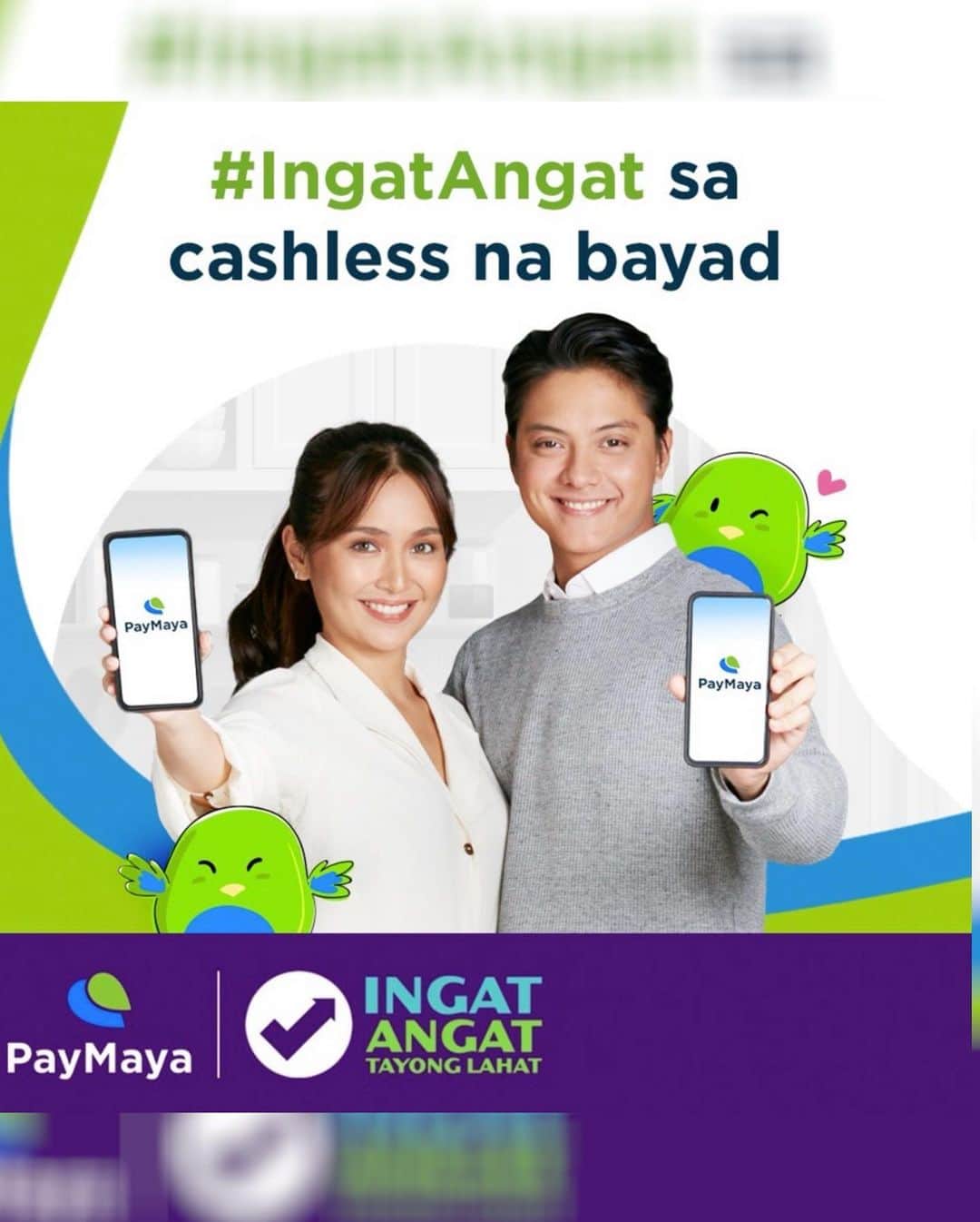 Kathryn Bernardoさんのインスタグラム写真 - (Kathryn BernardoInstagram)「Tuloy ang pag-iingat, tuloy ang pag-angat! With PayMaya, we can practice extra safety measures by doing cashless and contactless payment transactions. Always choose what keeps yourself and your loved ones safe! 💚   #IngatAngat @paymayaofficial」10月26日 18時30分 - bernardokath