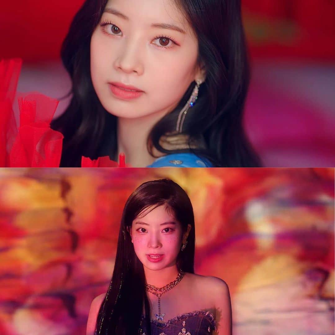 ダヒョンのインスタグラム：「I CAN’T STOP ME MV IS OUT! 💖 ONCEs, did you enjoy the MV? 😊」