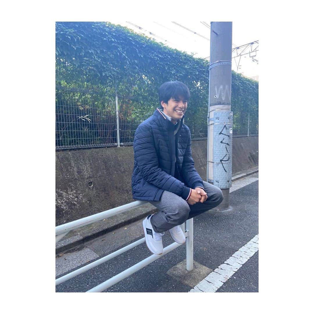 森崎ウィンのインスタグラム：「今日の空き時間。 ここから後半戦、頑張ります!! #TommyHilfiger #PR @tommyhilfiger #森崎ウィン  #MORISAKIWIN」