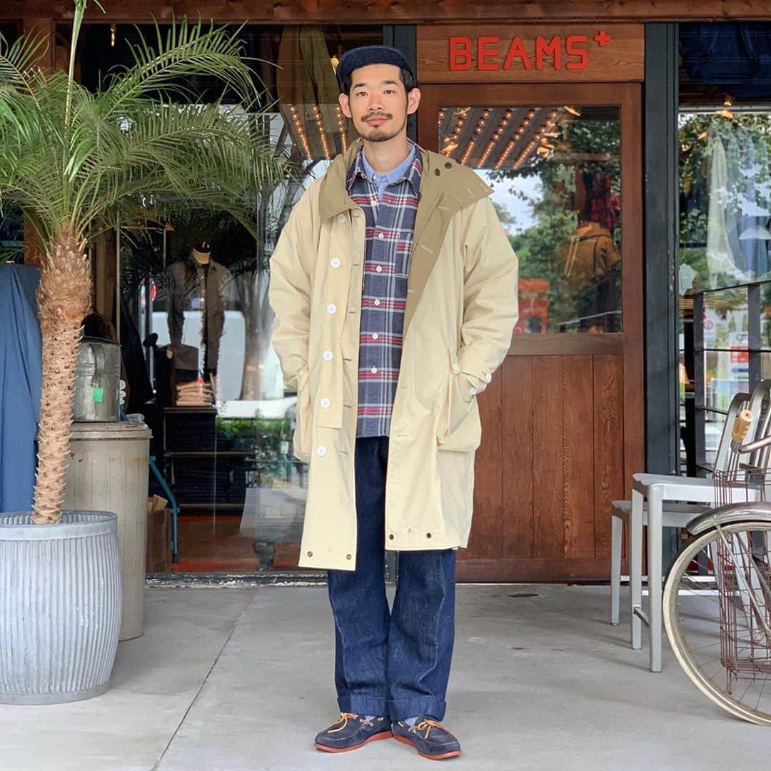 BEAMS+さんのインスタグラム写真 - (BEAMS+Instagram)「・ BEAMS PLUS STYLE  #beams #beamsplus #beamsplusharajuku #harajuku #tokyo #peacefulparka #reversible #militarycoat #engineeredgarments #workshirt #buttondownshirt #denim #rancourt #nigelcabourn #mensfashion #menswear #mensstyle #keepfashionalive」10月26日 19時19分 - beams_plus_harajuku