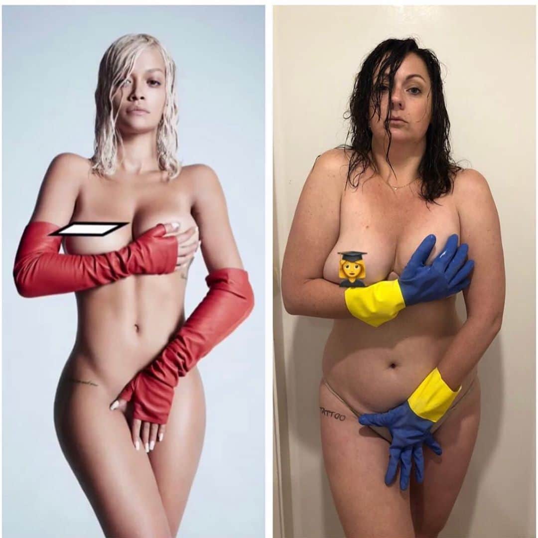 セレステ・バーバーのインスタグラム：「Don’t even pretend to care about the caption.  #celestechallengeaccepted  #celestebarber  #funny  #ritaora」