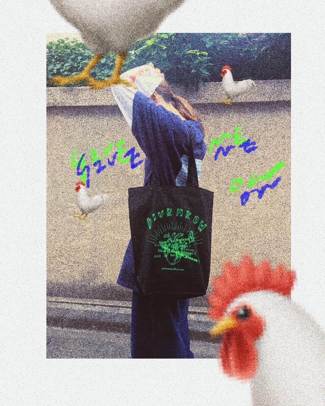 MIOさんのインスタグラム写真 - (MIOInstagram)「. Totebag My heart Green . . BASE GMOWショップにて💙」10月26日 19時36分 - gmow_1122