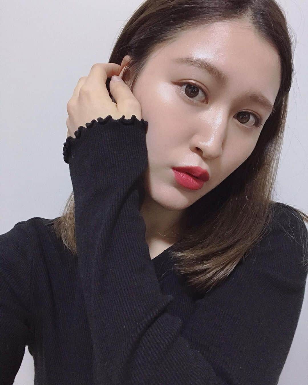 後藤夕貴のインスタグラム：「メイベリンのリップ、 マスクにつきにくくてよき！◎ ㅤ 💄80 RULER ㅤ ＿＿＿＿＿＿＿＿＿＿ #maybelline #マットリップ #リップ #marvelcomics #マスクメイク #ゆき_cosme #コスメ #cosme」