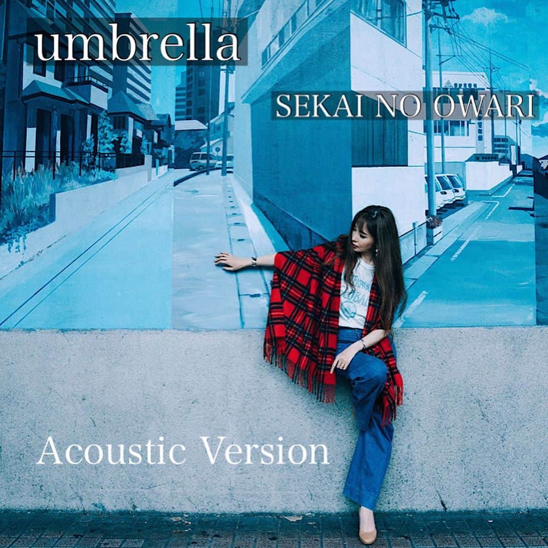 mycoのインスタグラム：「I posted a new video🎤♫﻿ Please don't miss it💕﻿ ﻿ YouTubeUPしました💻﻿ 第4弾のカバーは🎙﻿ SEKAI NO OWARI「umbrella」でした！﻿ ﻿ 切なくて切なくて壊れてしまいそうな歌ですね。 狂気的な愛を冷たく透明に 途切れそうな気持ちを繊麗に歌いました。 良かったら聞いてくださいね！ ﻿ そして正解者がいましたーー！﻿ 曲名まで当てて1択での正解！！﻿ すごーーーーい！！！🤍﻿ ﻿ ストーリーにヒント出してました。﻿ ☂️←これです！もう答えですよ！﻿ ﻿ ﻿ アーティストや曲名でみなさんの好みが﻿ わかった気がします💕﻿ ご参加頂いた方々ありがとうございました。﻿ またやりますね♡﻿  photo by @hirotographer_portrait   #quiz #acousticcover #sekainoowari #umbrella #せかおわ #youtube #満月をさがして」