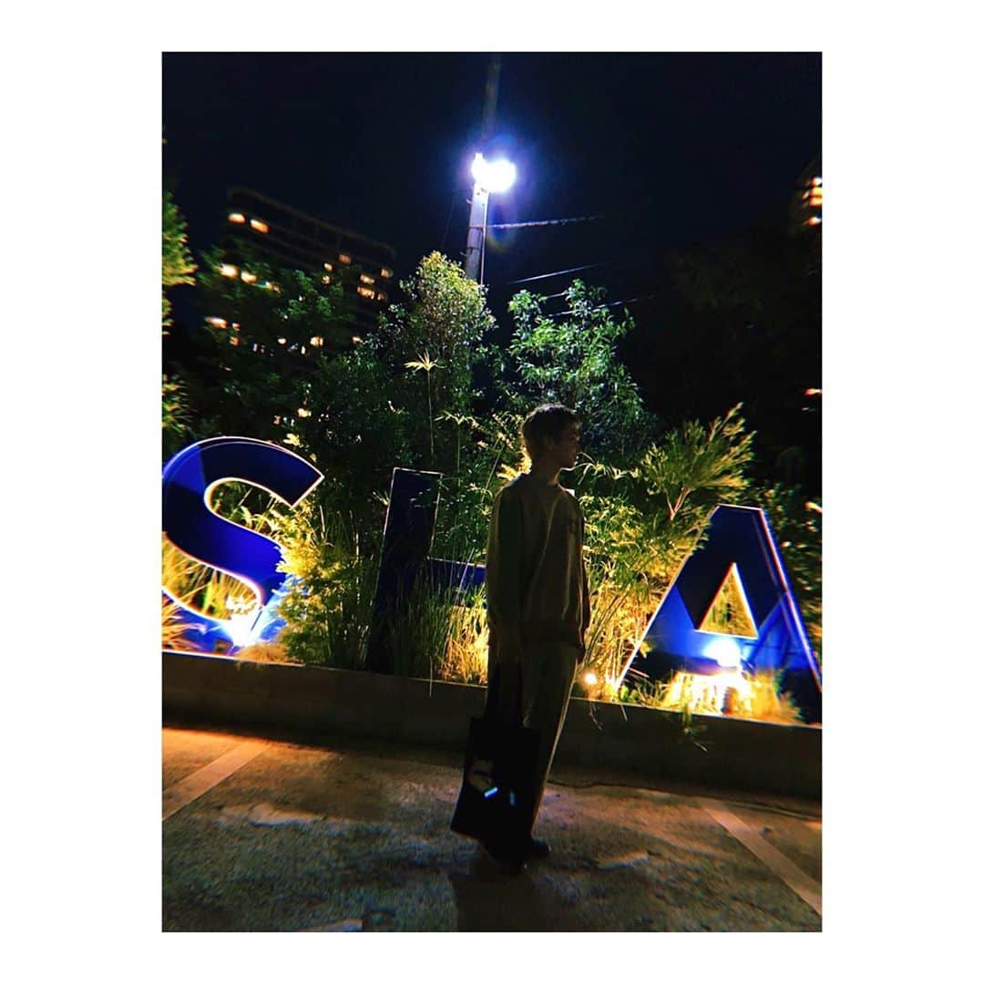 木下流声のインスタグラム：「. 📸 . . 最近は銀河の影響で買ったGUとKappaのコラボばっかり着てます。笑 . . #gu #kappa」