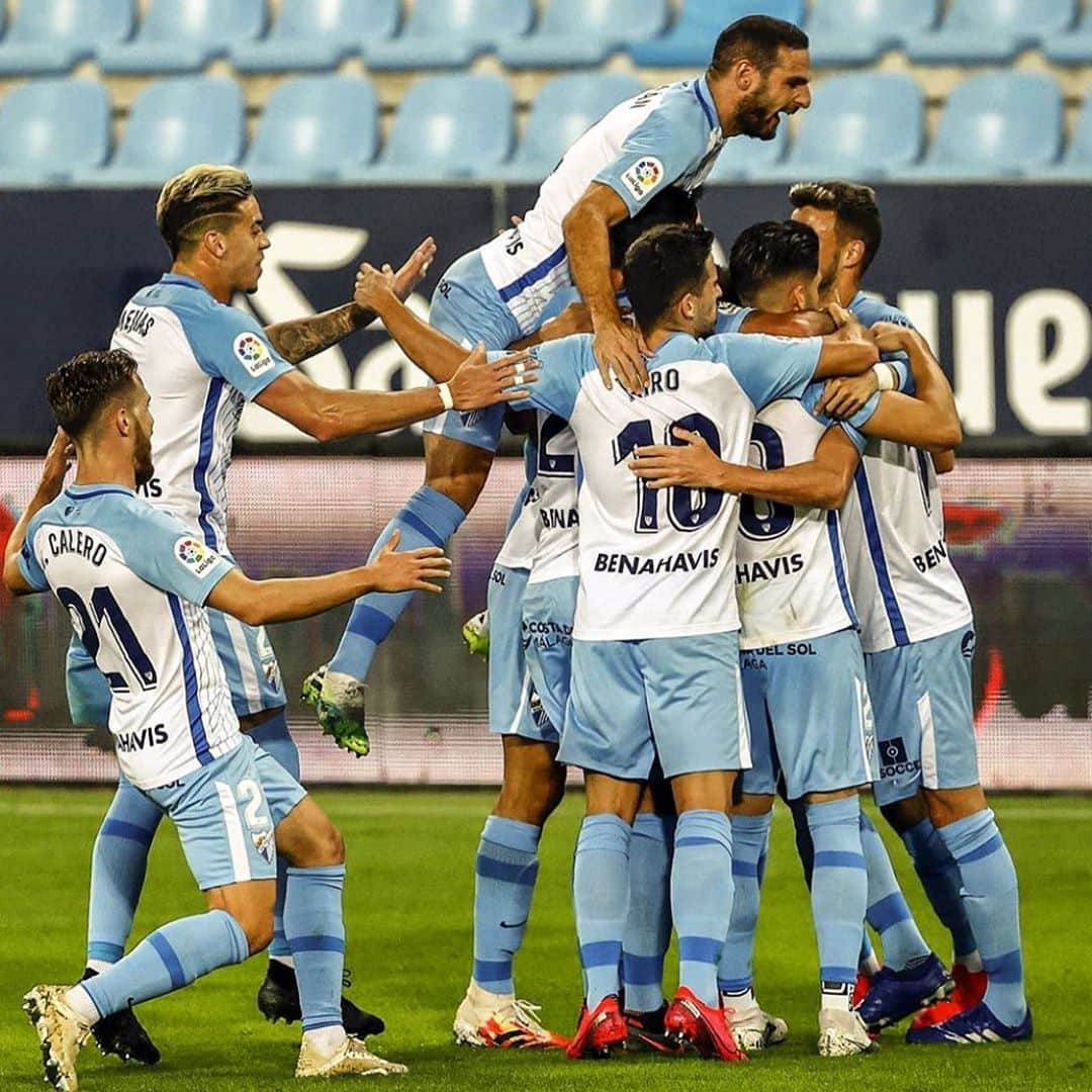 ハイロ・サンペリオのインスタグラム：「Seguimos sumando @malagacf 👨‍👨‍👦‍👦  🔜A por el partido del jueves en Mallorca 💪🏼」