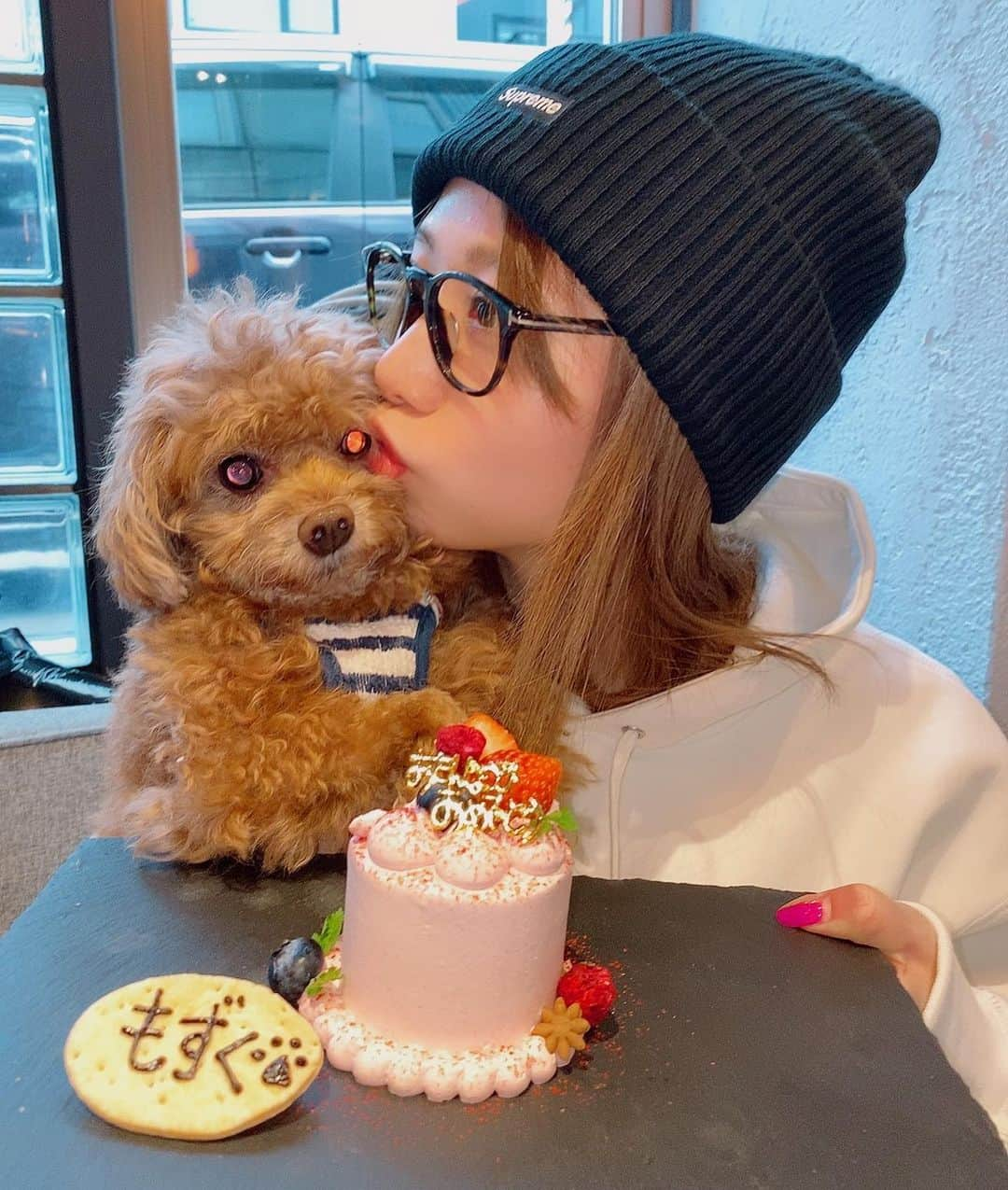 Reiさんのインスタグラム写真 - (ReiInstagram)「2020.10.25🐩 . 愛しのもずくさん🐶❤️ 4歳のお誕生日おめでとう🎂🎉🎁 あいしてる🥰 . #犬#愛犬#トイプードル#タイニープードル#ティーカッププードル#トイプードルレッド#トイプードル男の子#犬ご飯#犬ケーキ#dog#犬スタグラム#犬誕生日#誕生日#犬のいる暮らし#birthday#🐩#❤️」10月26日 20時26分 - rei_714