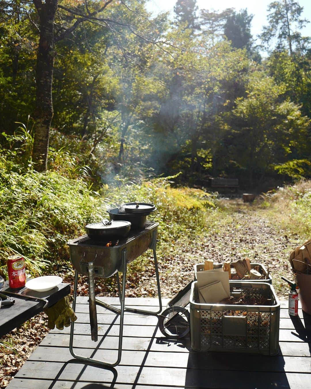 行方 久子 Hisako Namekataさんのインスタグラム写真 - (行方 久子 Hisako NamekataInstagram)「. 食を通じて森を感じるごはんと会話。  @shinya.furui さん、美味しかったー！」10月26日 20時36分 - hisakonamekata