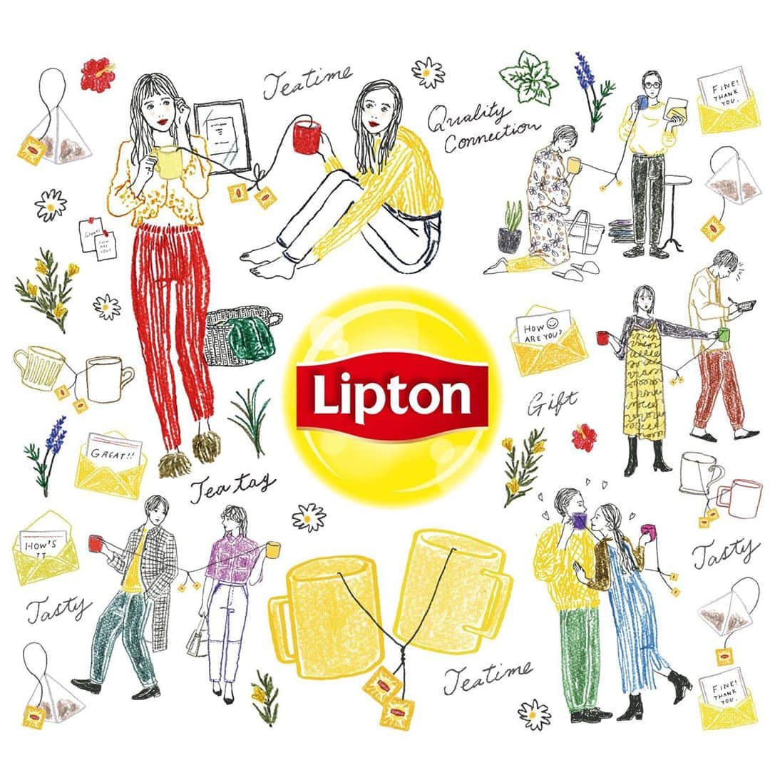 i.e.さんのインスタグラム写真 - (i.e.Instagram)「本日10月26日からスタートしたリプトンさん(@lipton_japan )のキャンペーンビジュアルとプレゼントとなるギフトボックス、トートバックのデザインを担当させて頂きました。  . 詳細はリプトンさんのページで確認お願いします！　#タグで思いやリプトン  . .  リプトンさんの魅力はもはや言わずもがなだと思うので、是非皆さん参加して頂けたら嬉しいです〜🥳  Twitterでも同様のキャンペーンがあるのでどちらからでも応募可能です！」10月26日 20時43分 - itabamoe