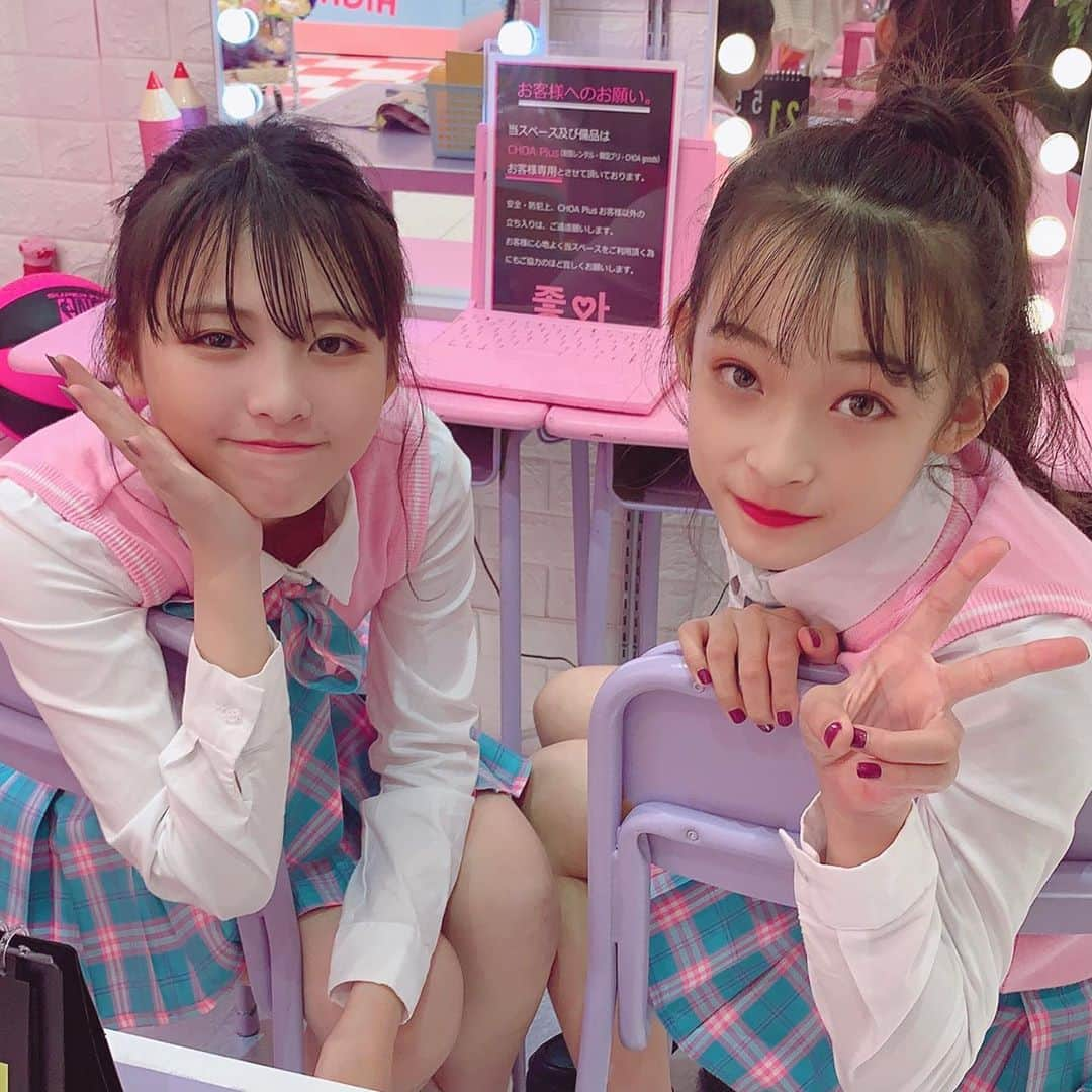 乃江咲綾さんのインスタグラム写真 - (乃江咲綾Instagram)「@choa_japan  @kkk.08.kkk  このはちゃんと まだ載せてない写真あった💓  #coha#原宿#制服#cuugal#キューガル#乃江咲綾#さあこの」10月26日 20時53分 - saaya_saaya0906