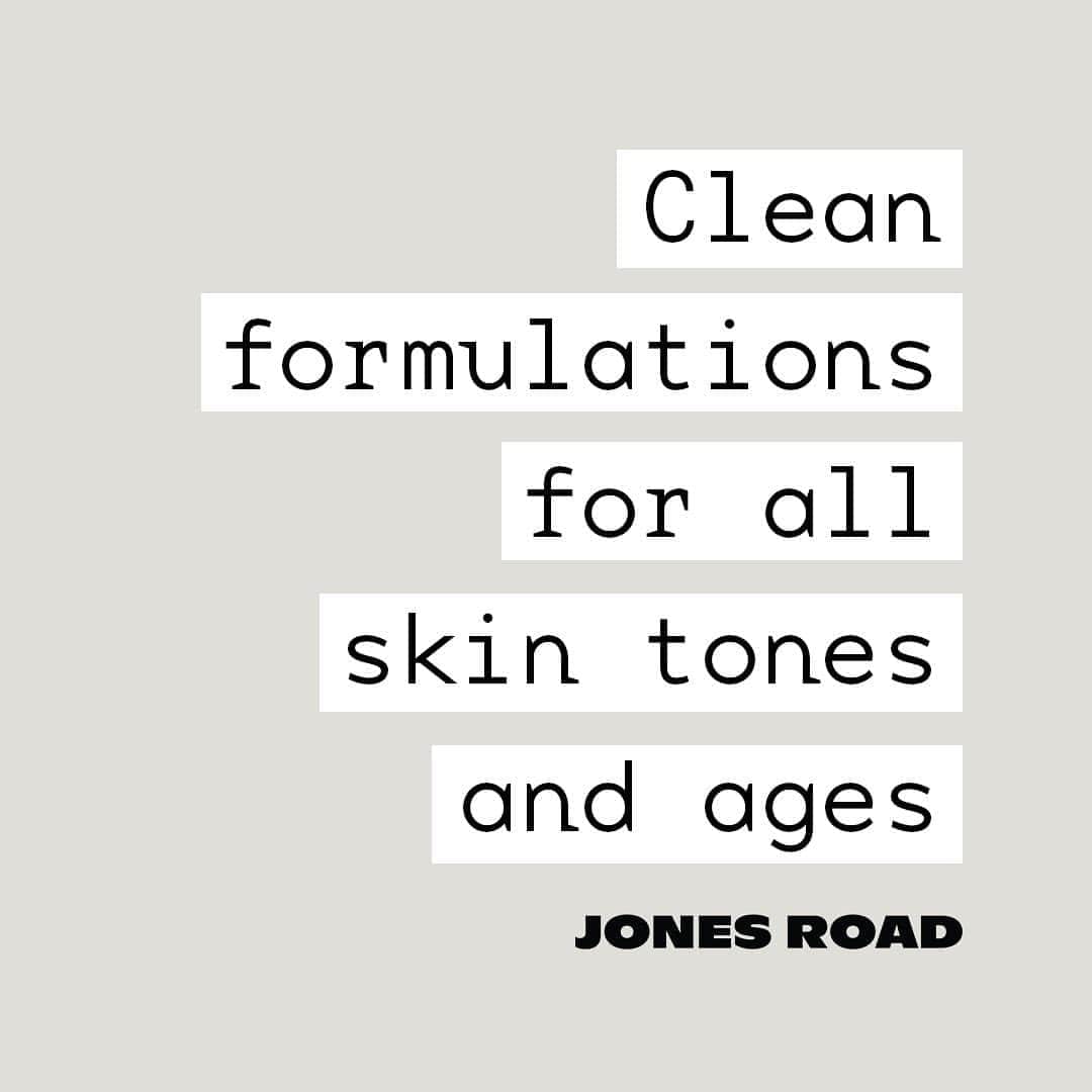 ボビー・ブラウンのインスタグラム：「Cool. Clean. Makeup. That’s as simple to use as it is to master. @jonesroadbeauty Available exclusively at jonesroadbeauty.com.」