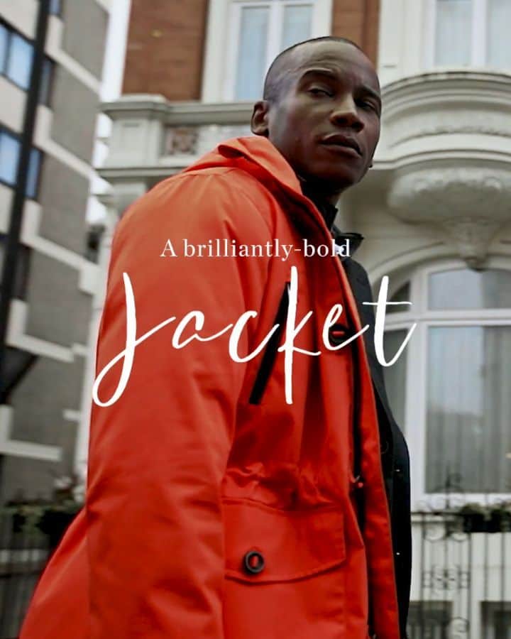 ハケットのインスタグラム：「A brilliantly-bold jacket, discover the new Autumn-Winter 20 Campaign #STAYHackett」