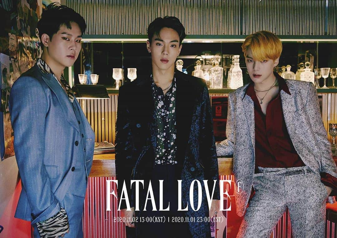 Monsta Xさんのインスタグラム写真 - (Monsta XInstagram)「⠀ MONSTA X 3RD ALBUM <FATAL LOVE> ⠀ 📌 #CONCEPT_PHOTO FROM VER.02 #셔누 #SHOWNU #민혁 #MINHYUK #주헌 #JOOHONEY ⠀ #몬스타엑스 #MONSTAX #MONSTA_X #FATAL_LOVE #몬스타엑스11월2일컴백 #몬스타엑스_페이탈러브 #MONSTAX_FATALLOVE #RELEASE #NOVEMBER2ND #몬스타그램 #MONSTAGRAM」10月26日 22時00分 - official_monsta_x