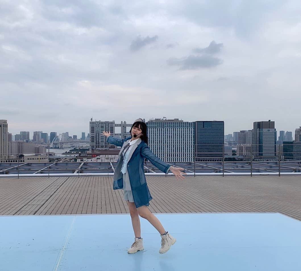 大曲李佳のインスタグラム：「.  #TIF #tifオンライン2020 #skygarden #青春高校３年C組」