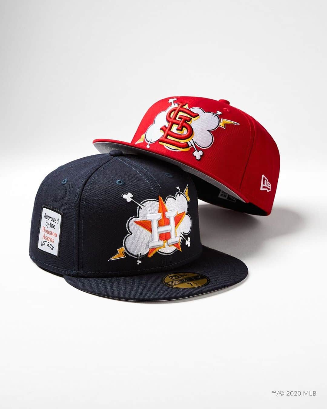 ニューエラ・キャップのインスタグラム：「Back by popular demand, the MLB Cloud 59FIFTY is restocked in all teams! Get yours at neweracap.com . Link in bio 🌩」