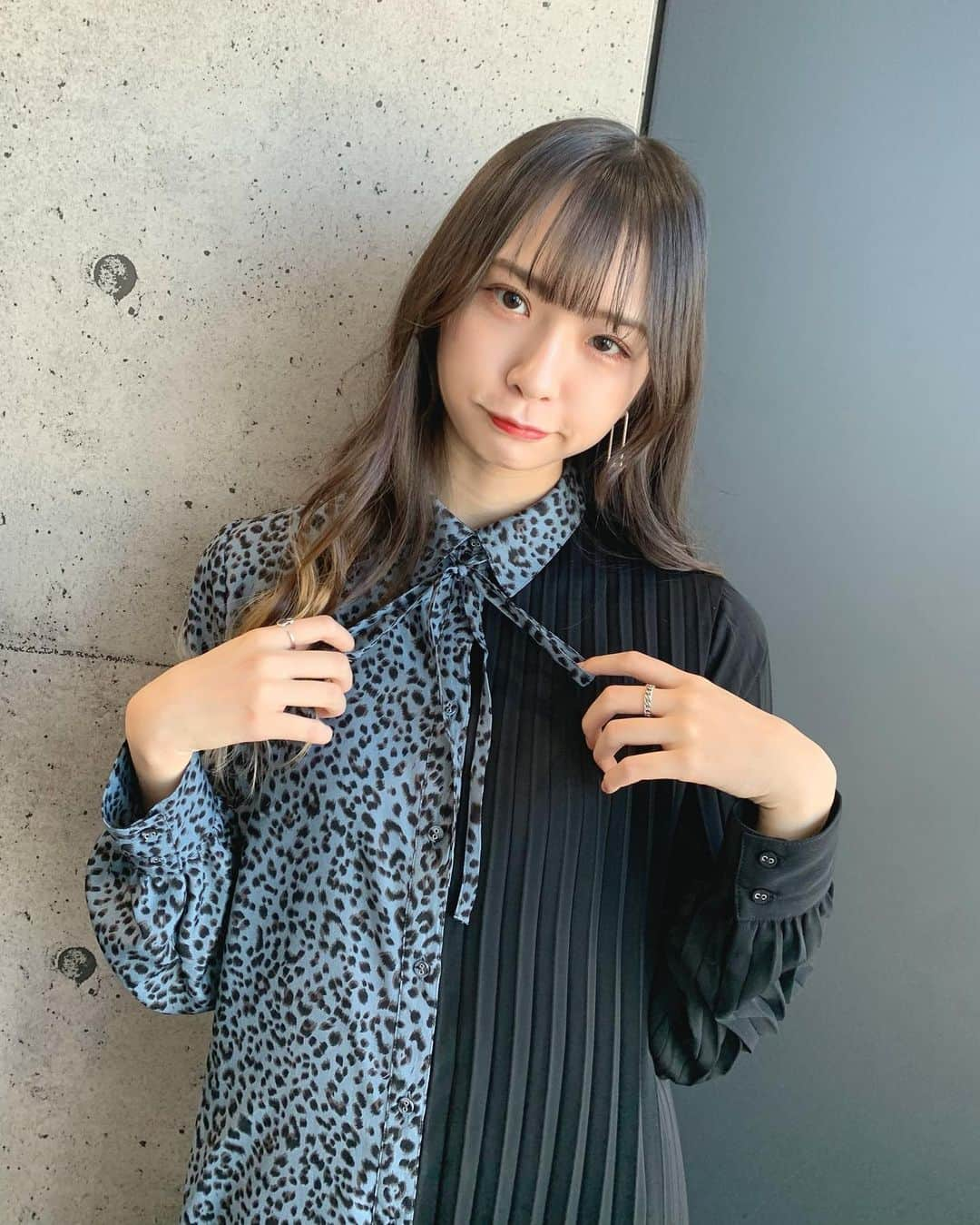 三品瑠香さんのインスタグラム写真 - (三品瑠香Instagram)「(Message in English) How are you doing? I was dancing all day so I'll go to bed early tonight^_^  These pictures are from yesterday in my private wardrobe. Fall is my favorite season.🍂🍁 @wasuta.world   キムチ鍋はうまいって英文です」10月26日 22時52分 - ruka_mishina