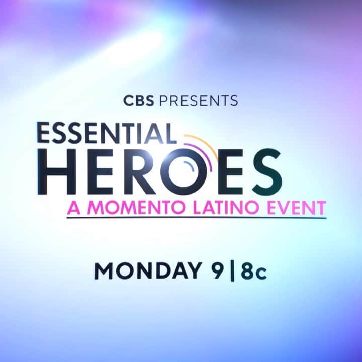 ピットブルのインスタグラム：「Join yours truly tonight for ESSENTIAL HEROES: A MOMENTO LATINO EVENT tonight at 9 PM EST on @cbstv! Dale!」