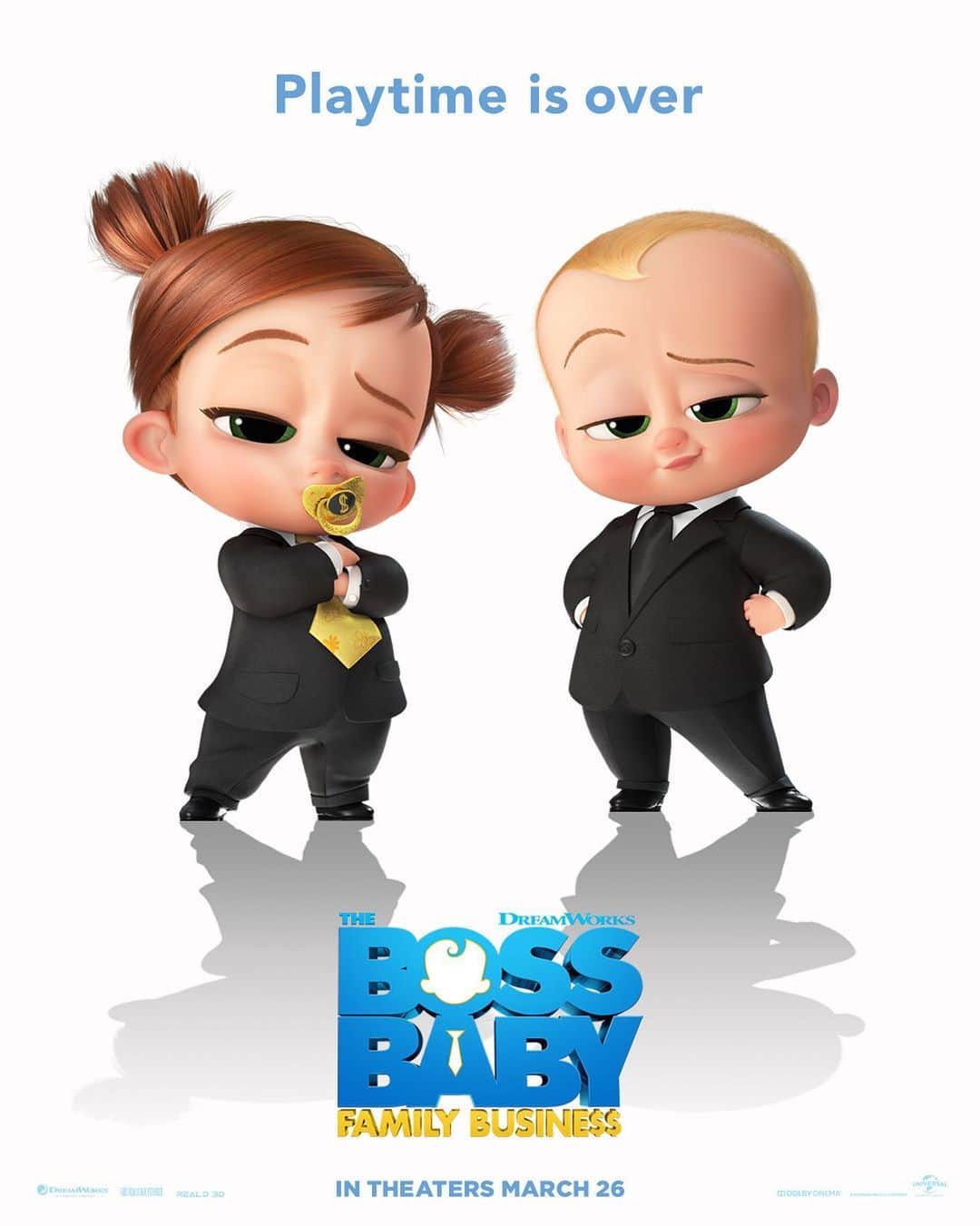 アレック・ボールドウィンさんのインスタグラム写真 - (アレック・ボールドウィンInstagram)「Playtime is over. The Boss Baby: Family Business – in theaters March 26. #BossBaby」11月25日 2時58分 - alecbaldwininsta