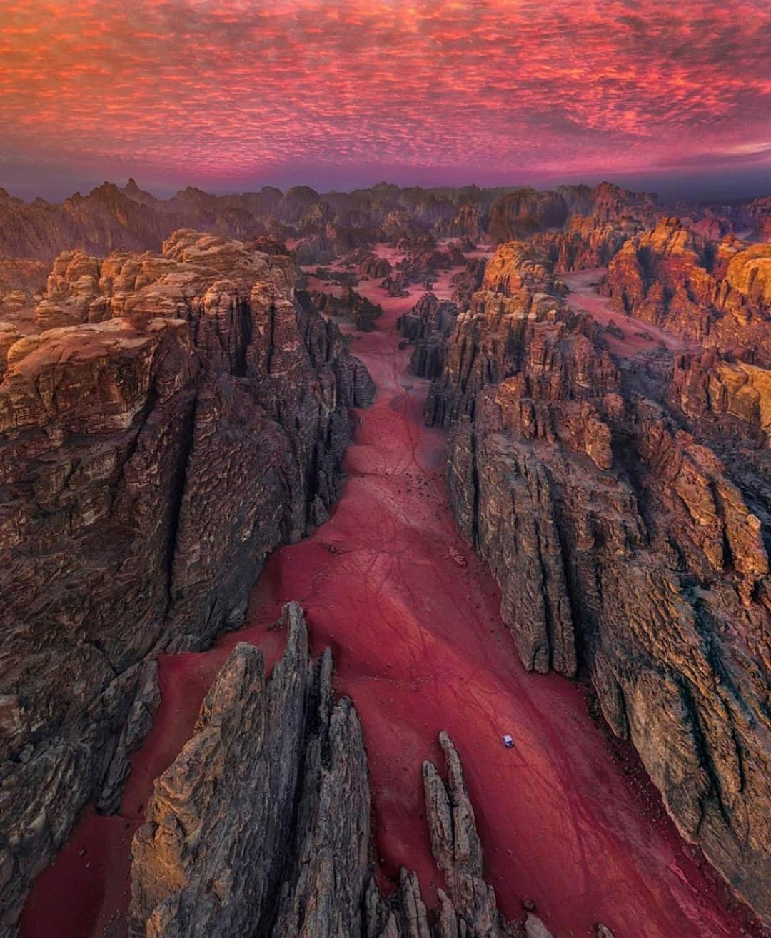 Earth Picsさんのインスタグラム写真 - (Earth PicsInstagram)「The most beautiful red sand dunes in the Tabuk region of Northern Saudi Arabia 😍 by @mijlof」11月25日 3時01分 - earthpix