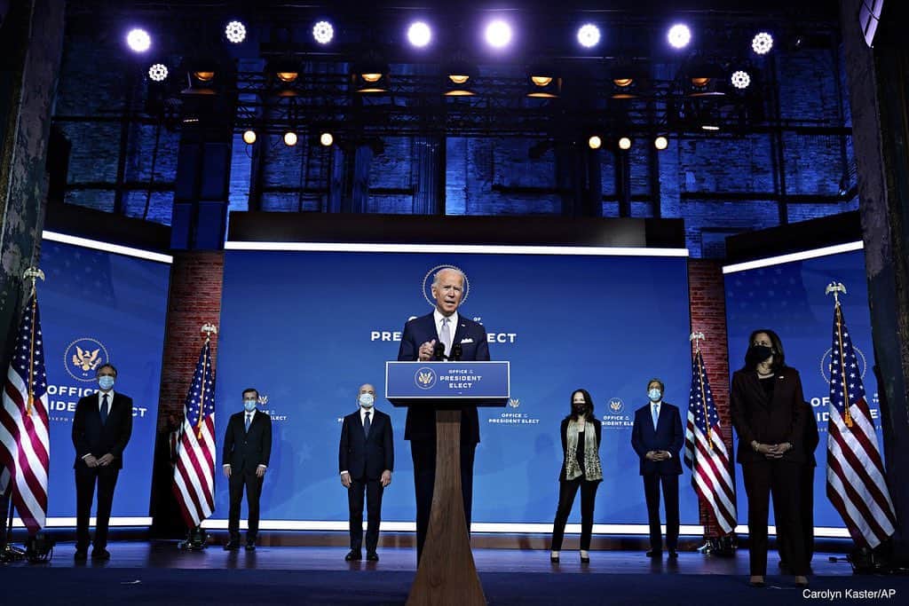ABC Newsさんのインスタグラム写真 - (ABC NewsInstagram)「President-elect Joe Biden and Vice President-elect Kamala Harris introduce their Cabinet nominees and appointees to key national security and foreign policy posts.」11月25日 3時28分 - abcnews