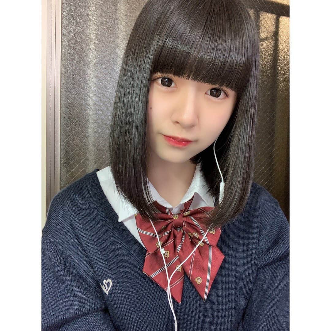 橋本美桜のインスタグラム：「女子高生（仮）」