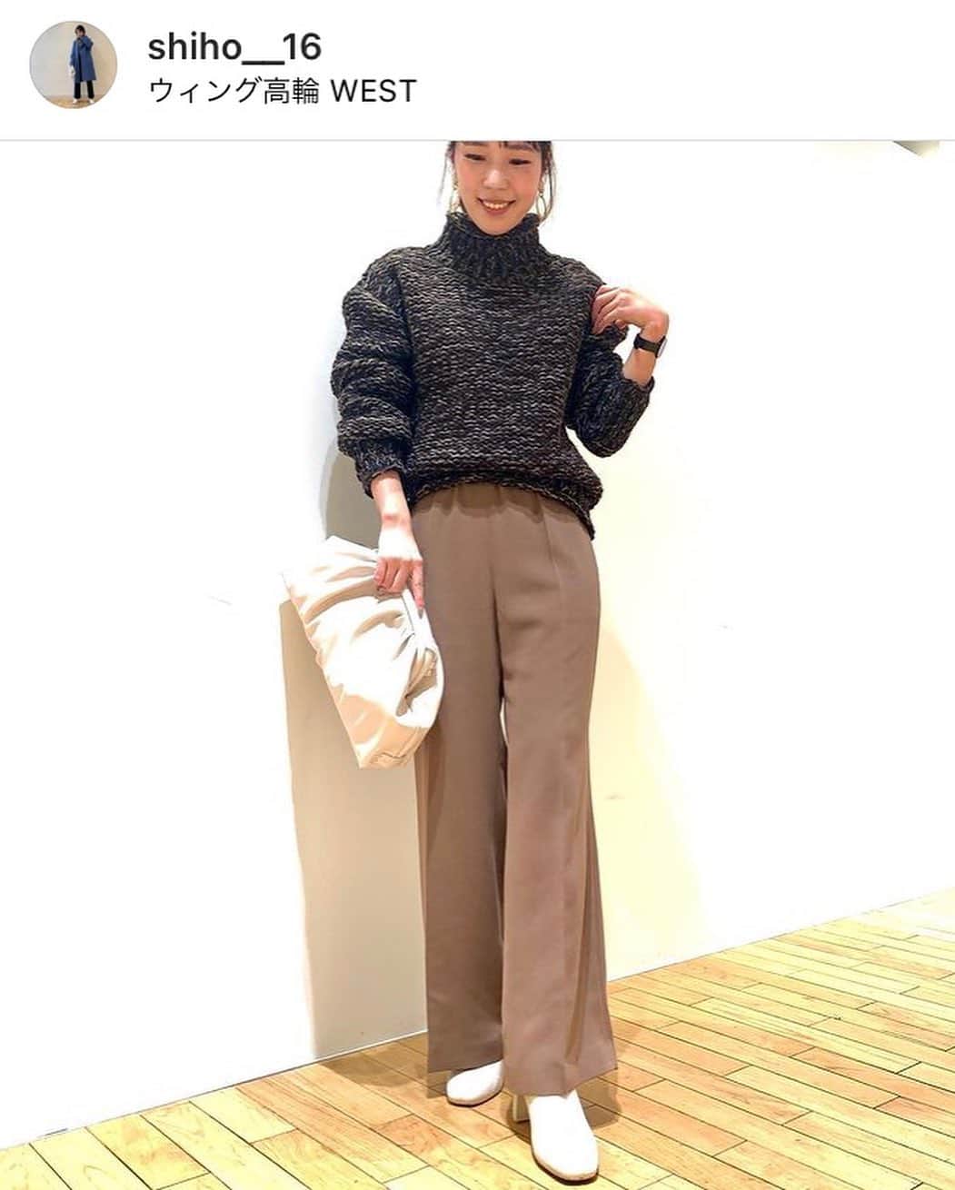 LOUNIE（ルーニィ）さんのインスタグラム写真 - (LOUNIE（ルーニィ）Instagram)「≪LOUNIE Info≫Oggi.jp掲載中のアイテムをスタッフが着こなしました☆ 入荷したばかりの新作ですが、すでに完売目前のものもあります。お早めにチェックを！ ㅤ #LOUNIE#lounie#ルーニィ#fashion#2020aw#雑誌oggi#お仕事コーデ#通勤コーデ#ニット#ニットアップ#パンツコーデ」11月24日 19時56分 - lounie_jp
