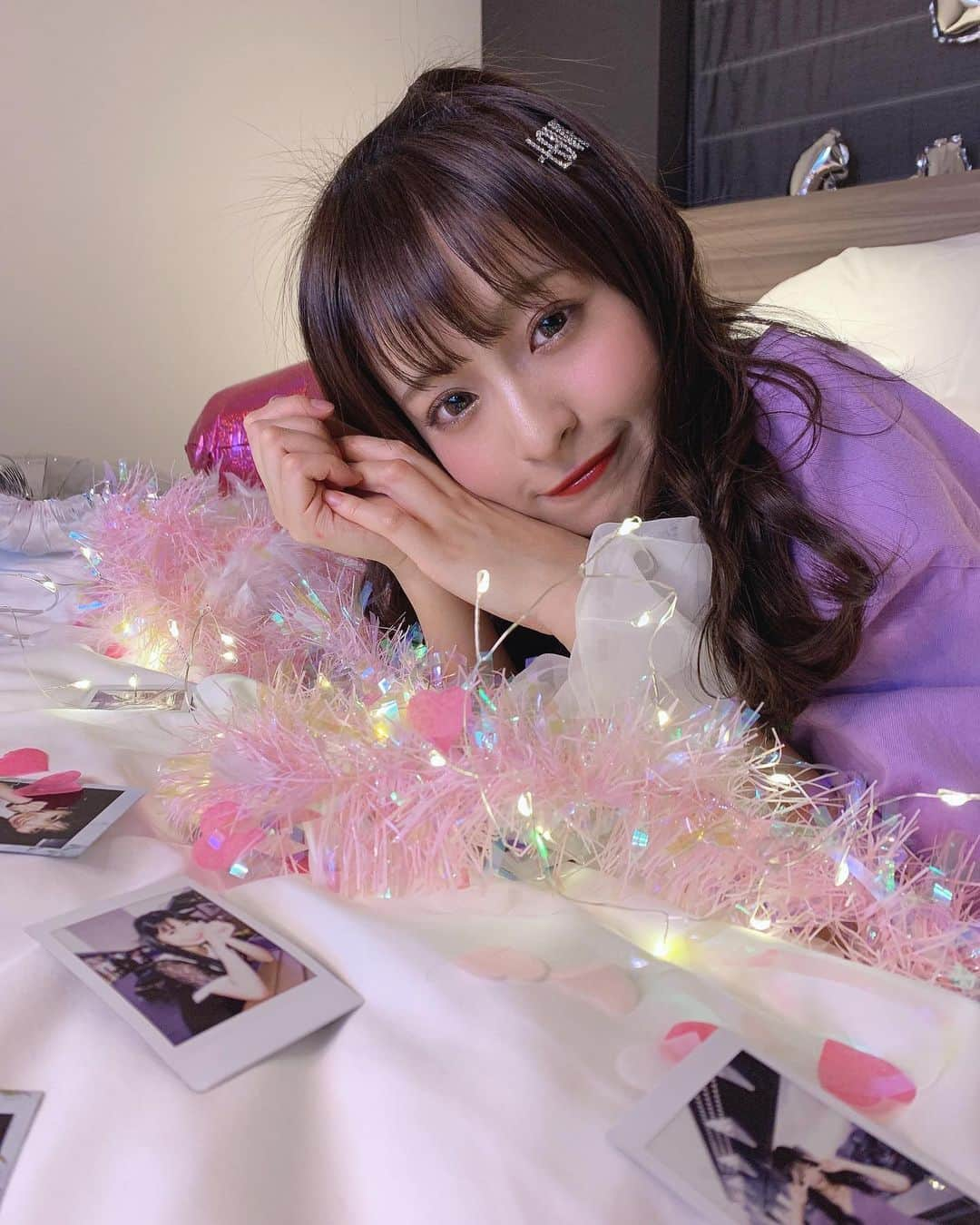 清水里香さんのインスタグラム写真 - (清水里香Instagram)「💜✨🌃﻿ ﻿ ﻿ #JEMINI #💗💜 #オフショット﻿ ﻿ ﻿」11月24日 21時03分 - partyyy_chu