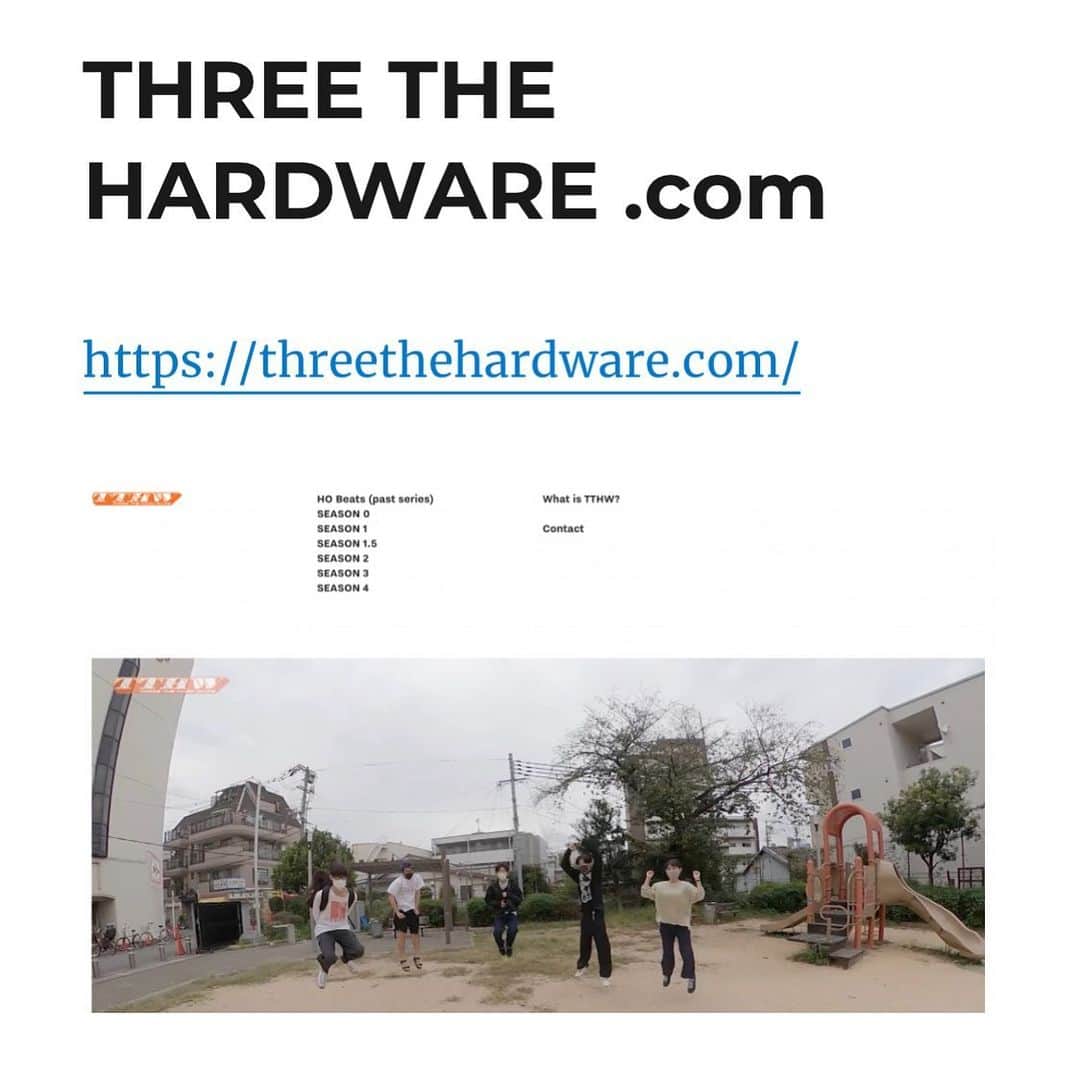 tofubeatsのインスタグラム：「https://threethehardware.com」