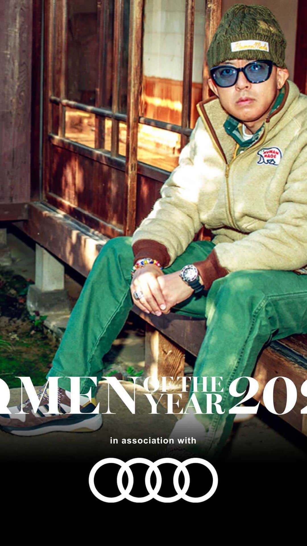 NIGOのインスタグラム：「Thank you @gqjapan」