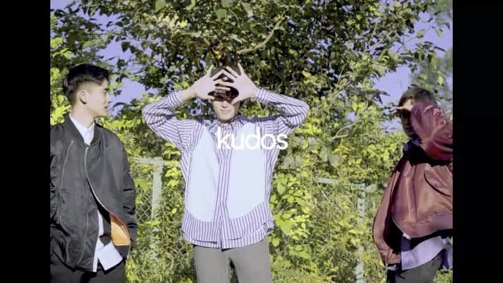 Shun Watanabeのインスタグラム：「kudos “we DID it!” 2021 SS collection Designer  @tsukasamkudo  Models @keigo__okazaki  @ren_watabe @keigoteranishi  Videography @atsukiito_  Hair and Makeup @harukadebeau  Styling @shun_watanabe  #kudos #wedidit」