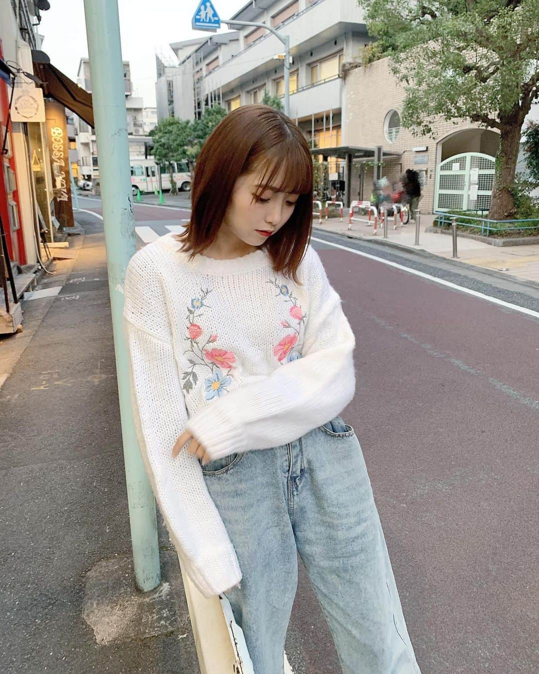 福山梨乃さんのインスタグラム写真 - (福山梨乃Instagram)「コートの丈感と服合わすの苦手すぎて毎日この服なんか違うってなりながら家出る🤦🏻‍♀️みなさん冬服なにか買いましたか！！ . tops→ @hm  bottoms→ @qoo10.official  .」11月24日 22時55分 - rinomaru_