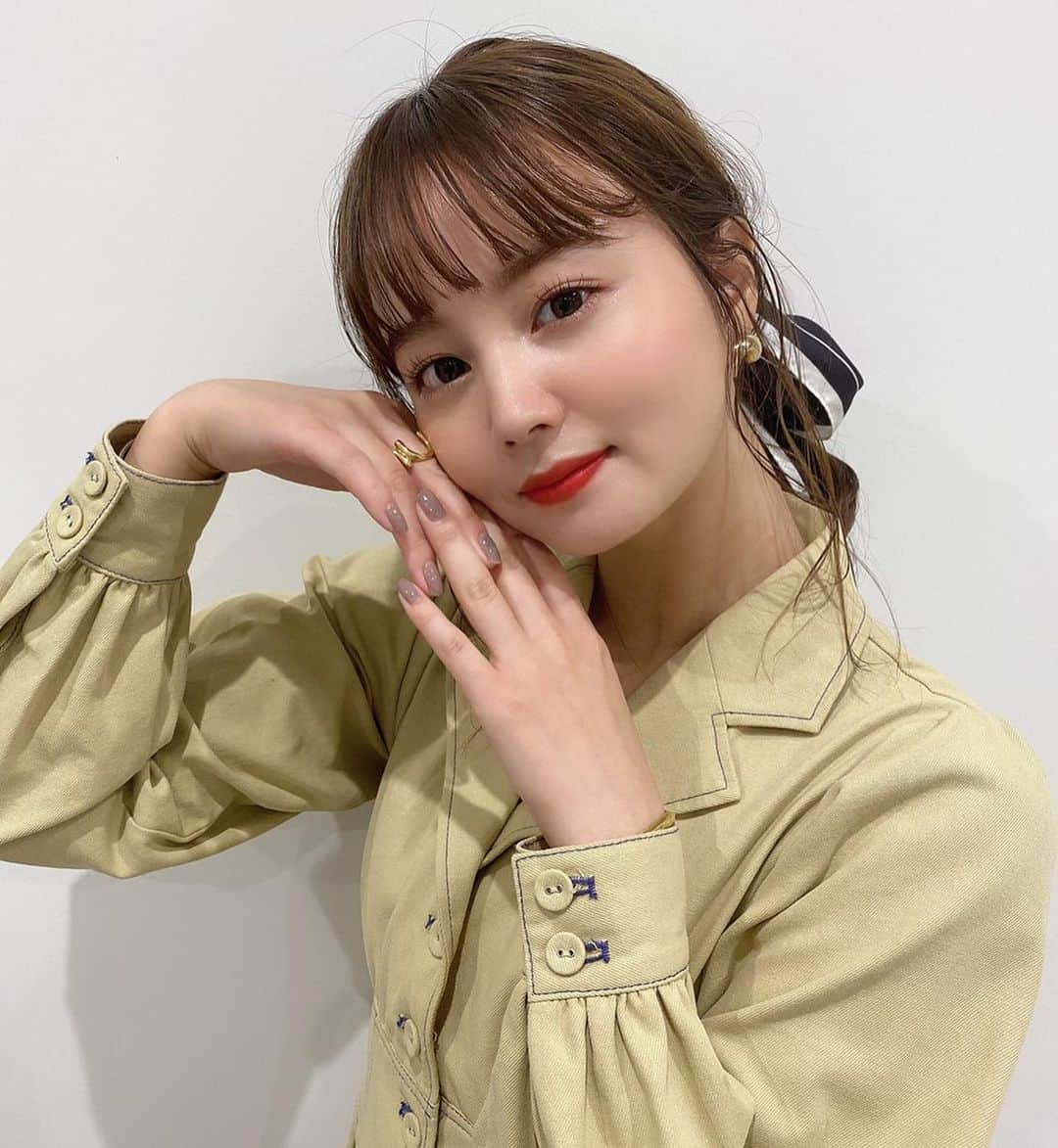 高橋有紀のインスタグラム：「仰天ニュースNANAMIちゃん♡ また面白いネタも楽しみにしているよ🍻かわいい〜！！ #hairmake #osakana_yuki #nanami」