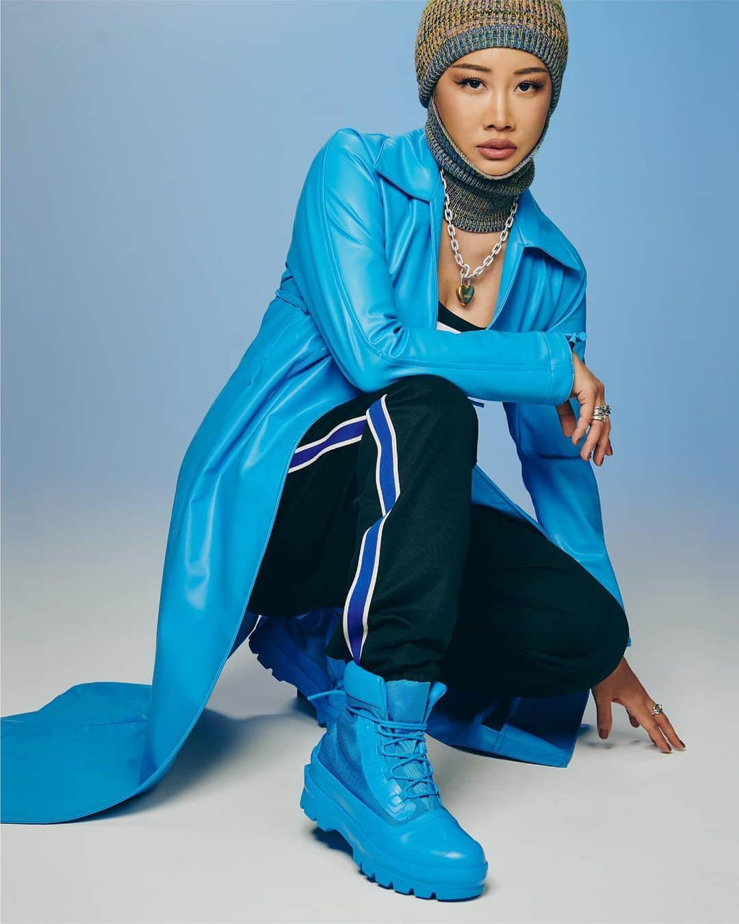 converseのインスタグラム：「Converse x Ambush: The latest from the Tokyo label—the unisex CTAS Duck Boot, seen here on @yoon_ambush, and the fuzzy Chuck 70—is available now on Converse.com (link in bio).」