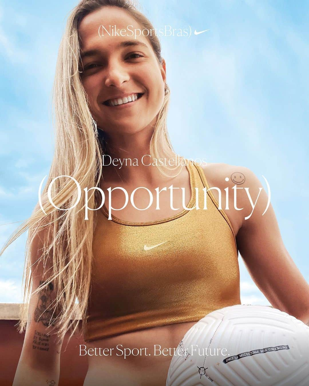 Nike Womenさんのインスタグラム写真 - (Nike WomenInstagram)「“When I say that sports have changed my life, I mean it in every possible way. It allowed me to visit countries around the world. It has given me an education at Florida State. And it has me playing professionally in Europe. All these things are not supposed to happen to a girl from Venezuela, but I'm a living proof that it can.”   @DeynaCastellanos went from kicking around a ball at her brother’s practice to the face of Venezuelan football, making her country proud in the pro league. Sport can give you opportunities you’ve never dreamed of—shoot your shot. 🙌👑🇻🇪 #BetterSportBetterFuture」11月25日 0時00分 - nikewomen