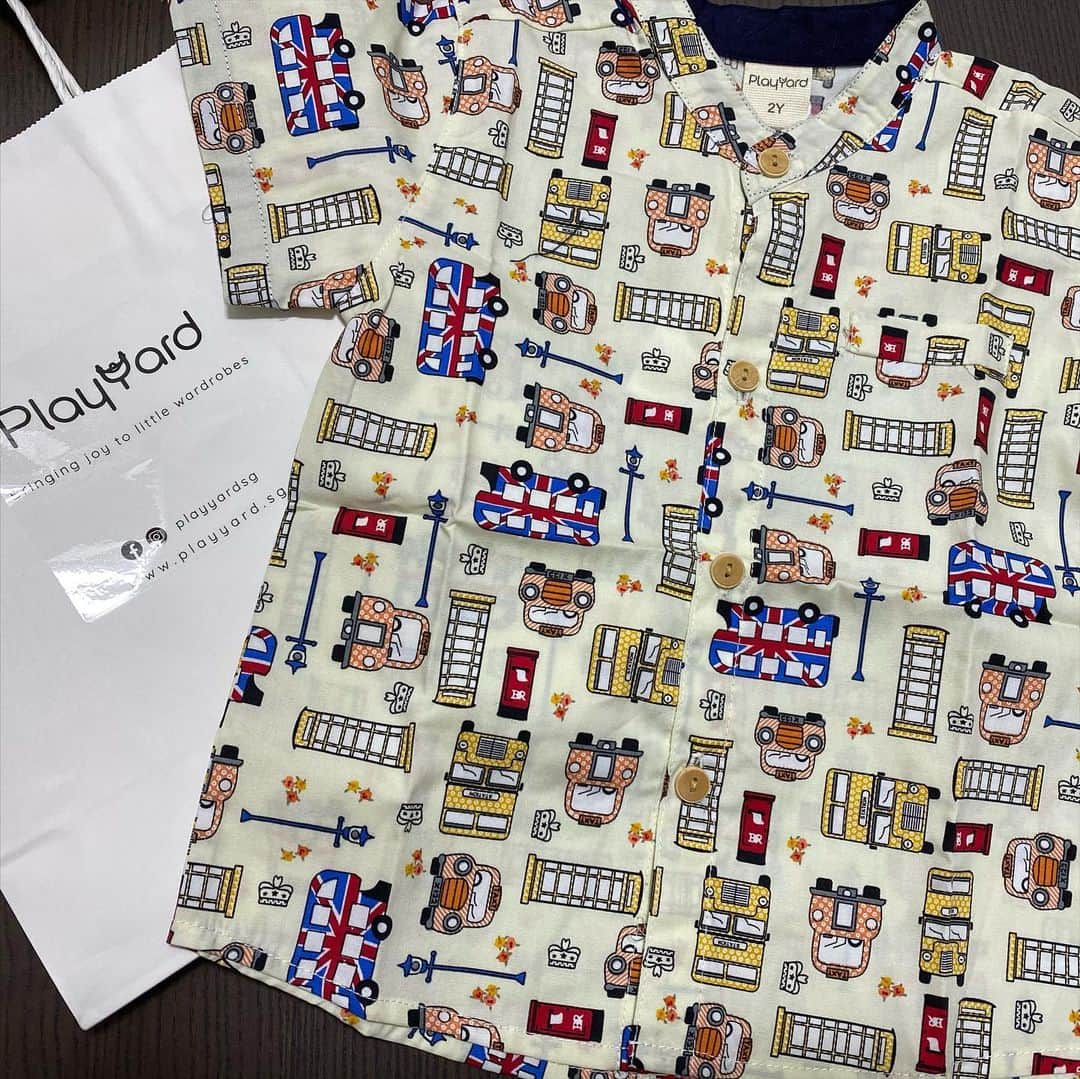 大西蘭さんのインスタグラム写真 - (大西蘭Instagram)「・ @playyardsg  ・ お手頃で可愛いキッズ服💕 ・ このシャツは15.9ドルでした☺️ ・ オンラインでも購入できるそう✨ ・ ・ 詳しくはブログに載せました❣️ @onishiran」11月24日 23時59分 - onishiran