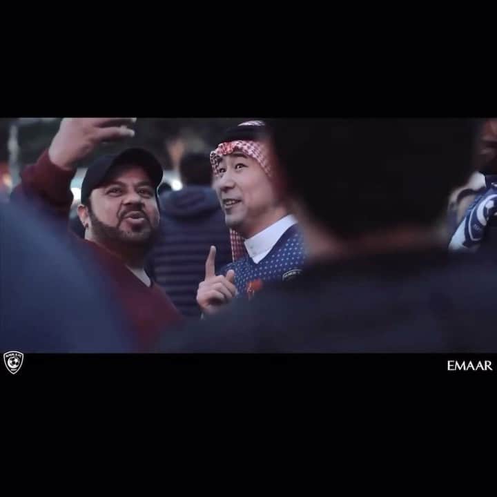 鷹鳥屋明のインスタグラム：「طلعت في المقطع وأخيرا صرت هلالي وكاله!!🌙💙✨ ظهرت في الثانية ١٦. إنه شعور. رائع أن أكون رسميًا في الهلال.😍🥰😘🌙✨ #الهلال #هلالي #هلالي_ياباني」